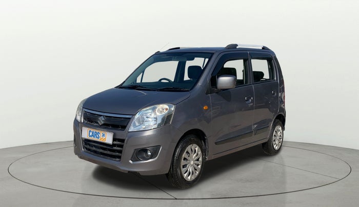 2017 Maruti Wagon R 1.0 VXI AMT, Petrol, Automatic, 27,381 km, Left Front Diagonal