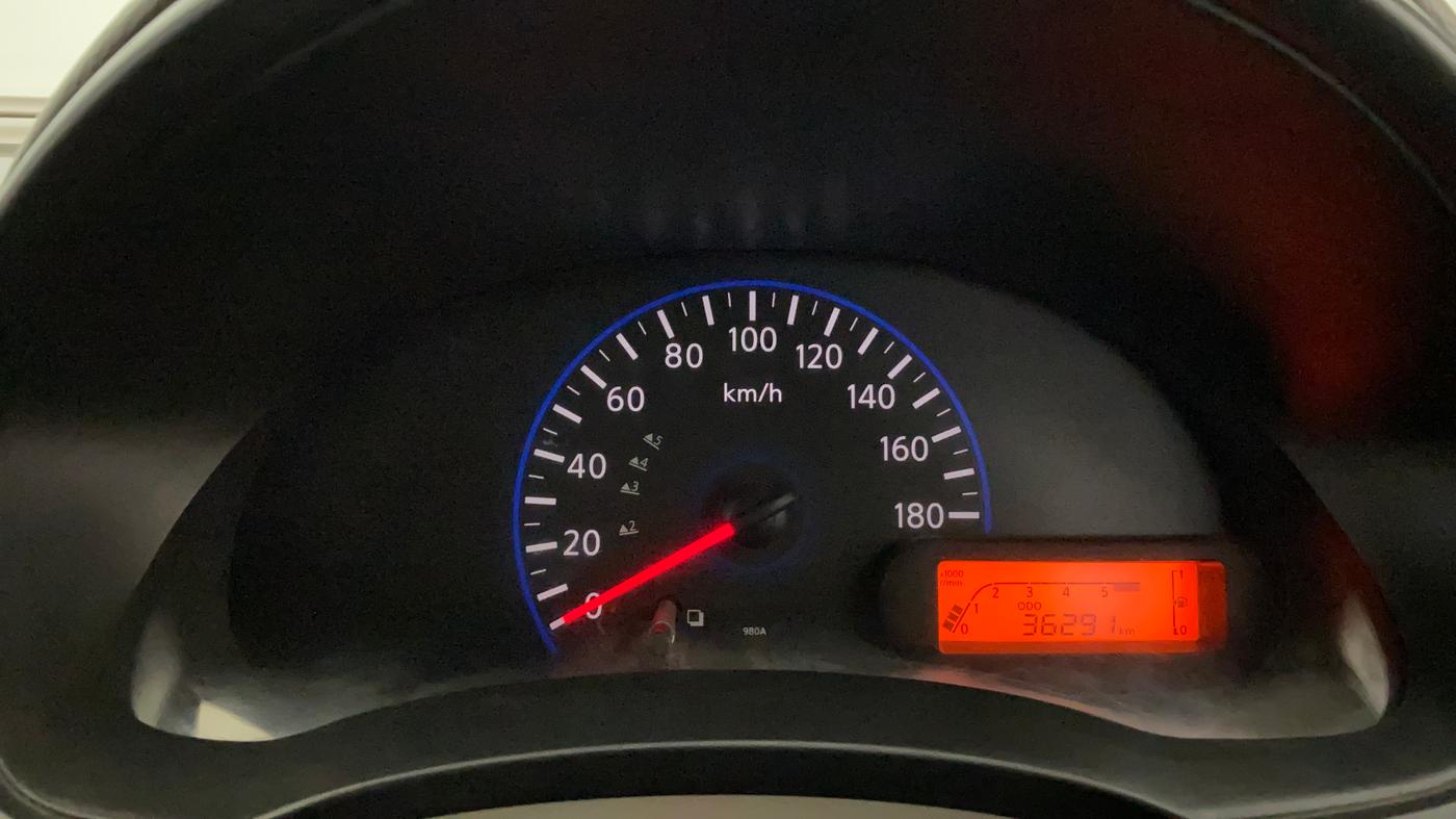 2014 Datsun Go T, Petrol, Manual, 36,676 km, Odometer Image