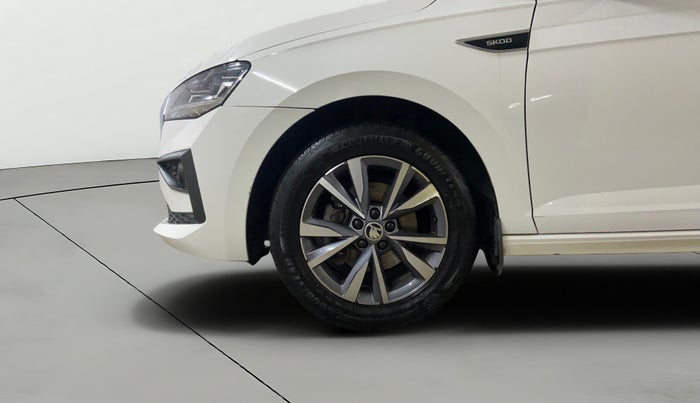 2022 Skoda SLAVIA STYLE 1.0L TSI MT, Petrol, Manual, 47,716 km, Left Front Wheel