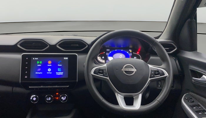 2024 Nissan MAGNITE XV PREMIUM, Petrol, Manual, 12,372 km, Steering Wheel Close Up