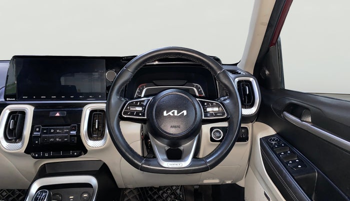 2022 KIA SONET HTX PLUS 1.0 IMT, Petrol, Manual, 65,766 km, Steering Wheel Close Up