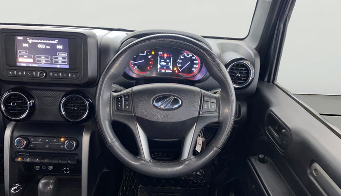 2021 Mahindra Thar LX PETROL HT 4WD AT, Petrol, Automatic, 32,443 km, Steering Wheel Close Up