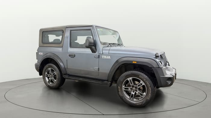 2022 Mahindra Thar LX HT PETROL 4WD MT, Petrol, Manual, 26,684 km, Right Front Diagonal