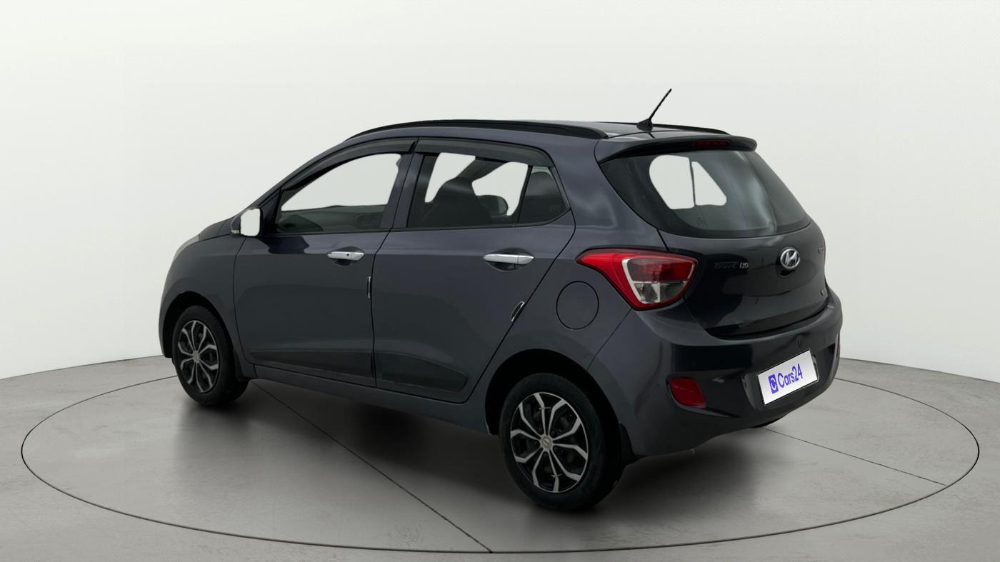2014 Hyundai Grand i10 SPORTZ 1.2 KAPPA VTVT, Petrol, Manual, 1,30,392 km, Left Back Diagonal