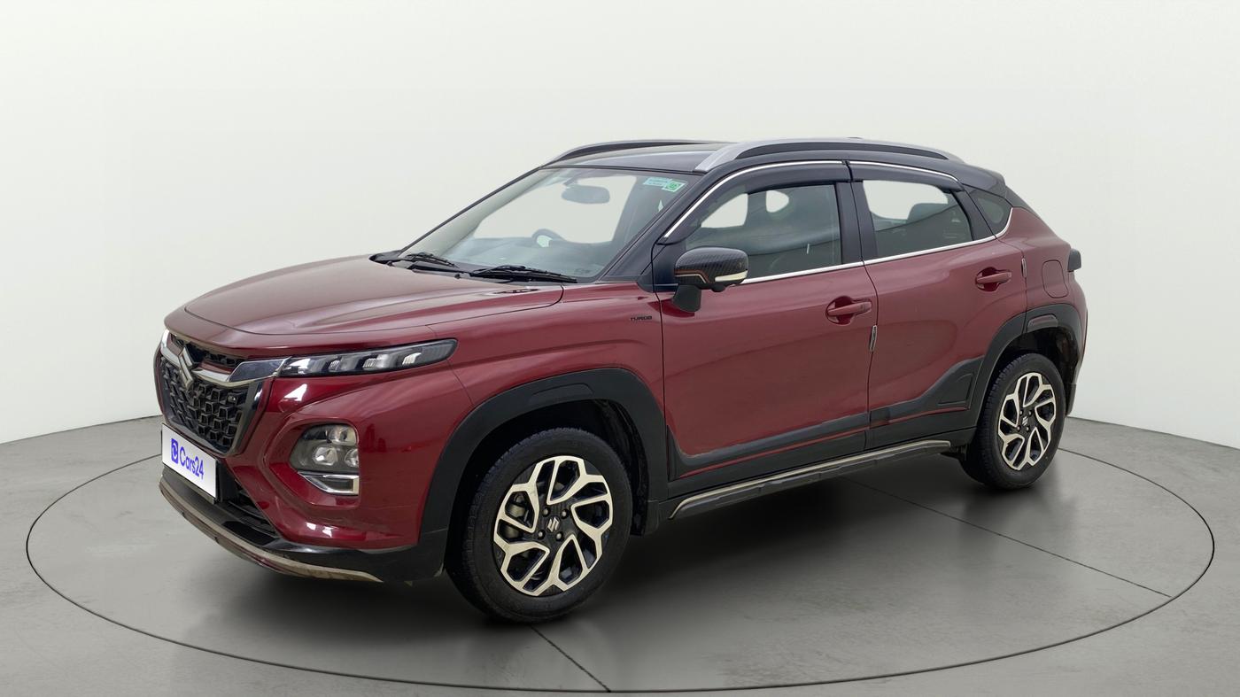 2024 Maruti FRONX ALPHA 1.0L TURBO 6 AT, Petrol, Automatic, 37,751 km, Left Front Diagonal