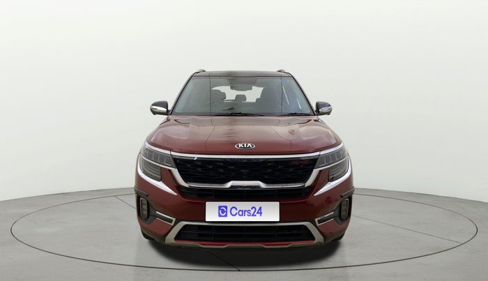 2020 KIA SELTOS GTX PLUS 1.4 PETROL DCT DUAL TONE, Petrol, Automatic, 1,25,137 km, Front