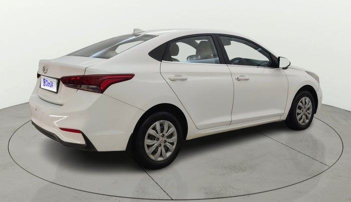 2019 Hyundai Verna 1.4 E PETROL, Petrol, Manual, 54,338 km, Right Back Diagonal