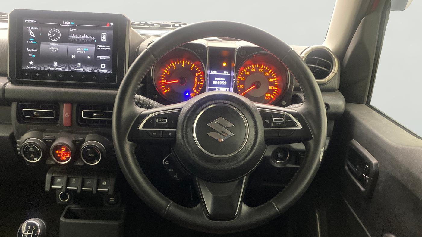 2023 Maruti JIMNY ALPHA ALL GRIP PRO MT, Petrol, Manual, 26,680 km, Steering Wheel Close Up