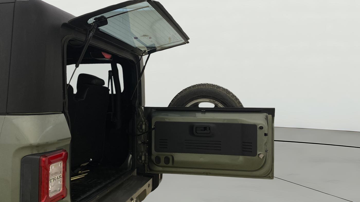 2022 Mahindra Thar LX HARD TOP 4WD MT, Diesel, Manual, 80,825 km, Boot Door Open
