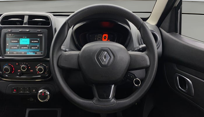 2018 Renault Kwid RXT 1.0 AMT (O), Petrol, Automatic, 30,013 km, Steering Wheel Close Up