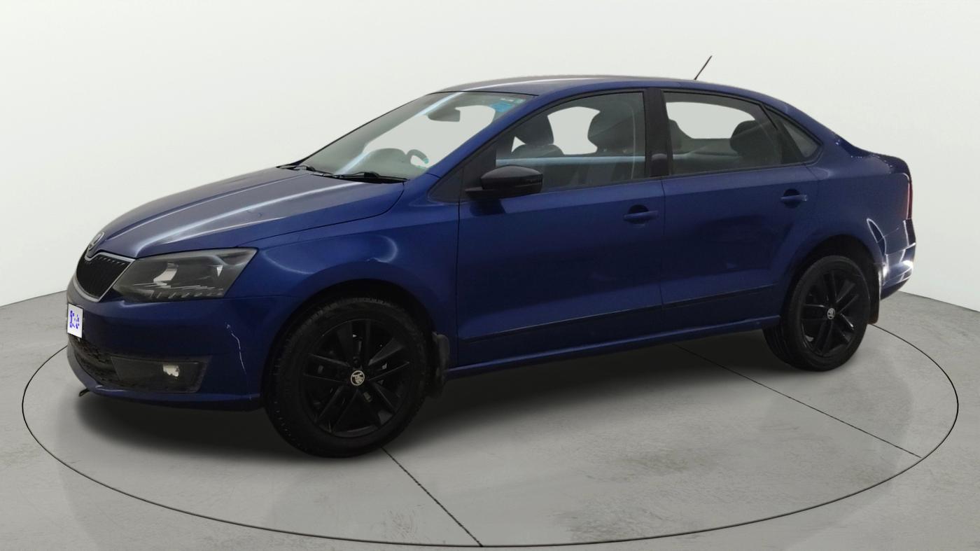 2020 Skoda Rapid 1.0 AMBITION TSI MT, Petrol, Manual, 1,19,828 km, Left Front Diagonal