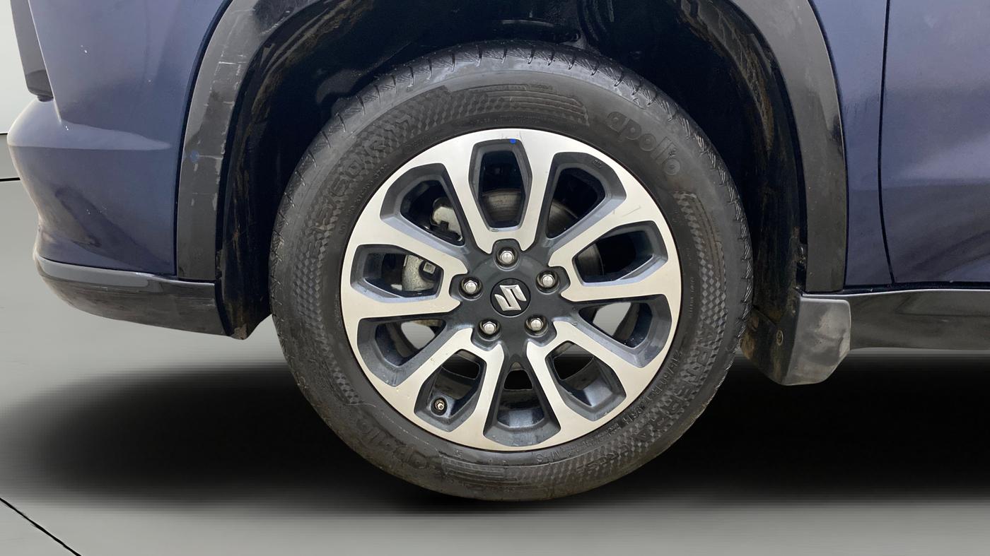 2022 Maruti Grand Vitara ALPHA PLUS HYBRID ECVT, Hybrid, Automatic, 57,560 km, Left Front Wheel
