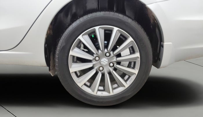 2022 Maruti Ciaz ALPHA 1.5 SHVS PETROL, Petrol, Manual, 76,642 km, Left Rear Wheel