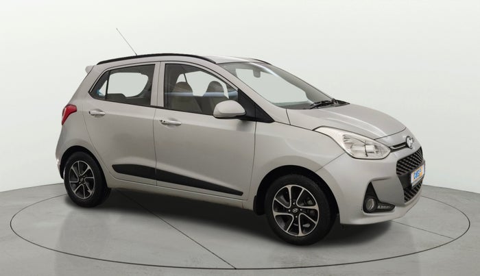 2017 Hyundai Grand i10 ASTA 1.2 KAPPA VTVT, Petrol, Manual, 28,009 km, Right Front Diagonal