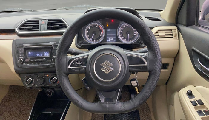 2017 Maruti Dzire VXI, Petrol, Manual, 78,403 km, Steering Wheel Close Up