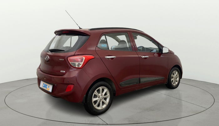 2015 Hyundai Grand i10 ASTA AT 1.2 KAPPA VTVT, Petrol, Automatic, 27,277 km, Right Back Diagonal