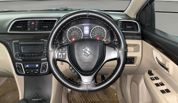 2016 Maruti Ciaz ZXI, Petrol, Manual, 85,653 km, Steering Wheel Close Up