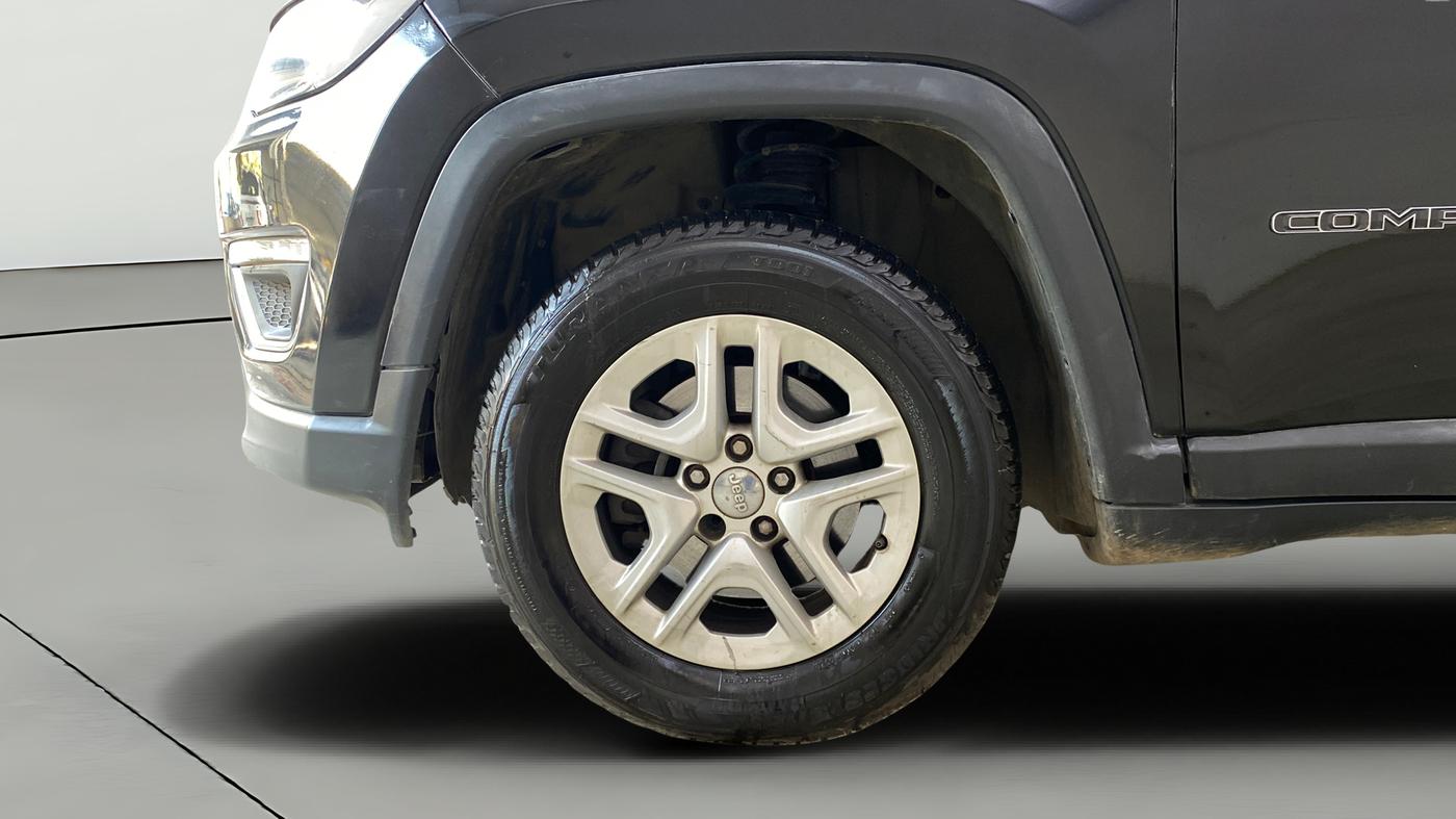 2019 Jeep Compass SPORT PLUS 1.4 PETROL, Petrol, Manual, 13,766 km, Left Front Wheel