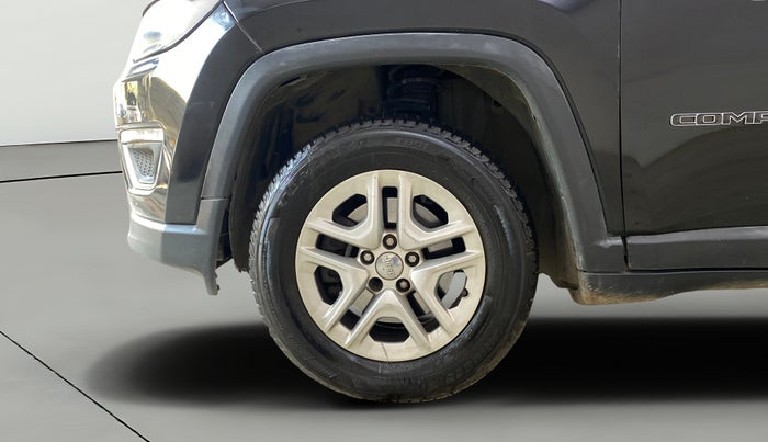 2019 Jeep Compass SPORT PLUS 1.4 PETROL, Petrol, Manual, 1,36,754 km, Left Front Wheel