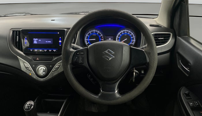 2020 Maruti Baleno DELTA PETROL 1.2, Petrol, Manual, 1,38,995 km, Steering Wheel Close Up