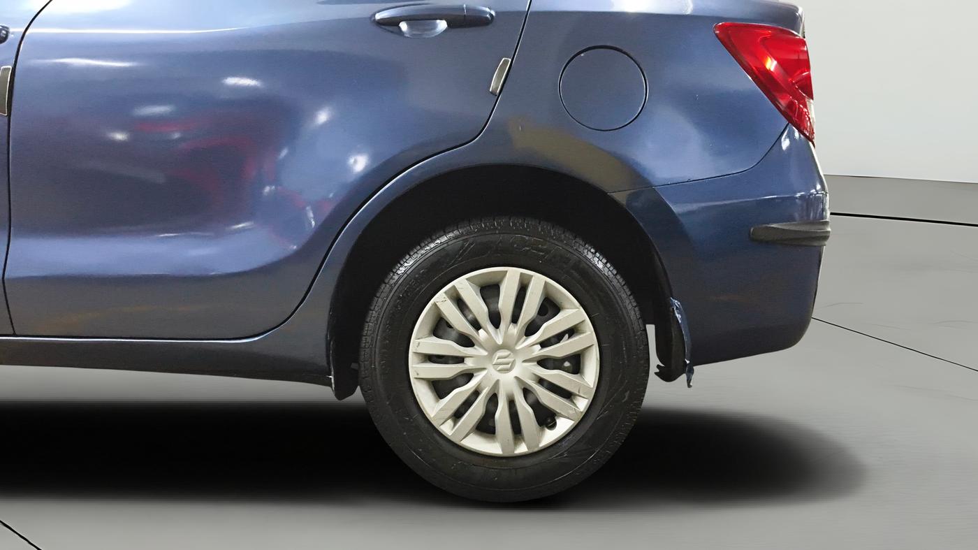 2017 Maruti Dzire VDI AMT, Diesel, Automatic, 82,938 km, Left Rear Wheel