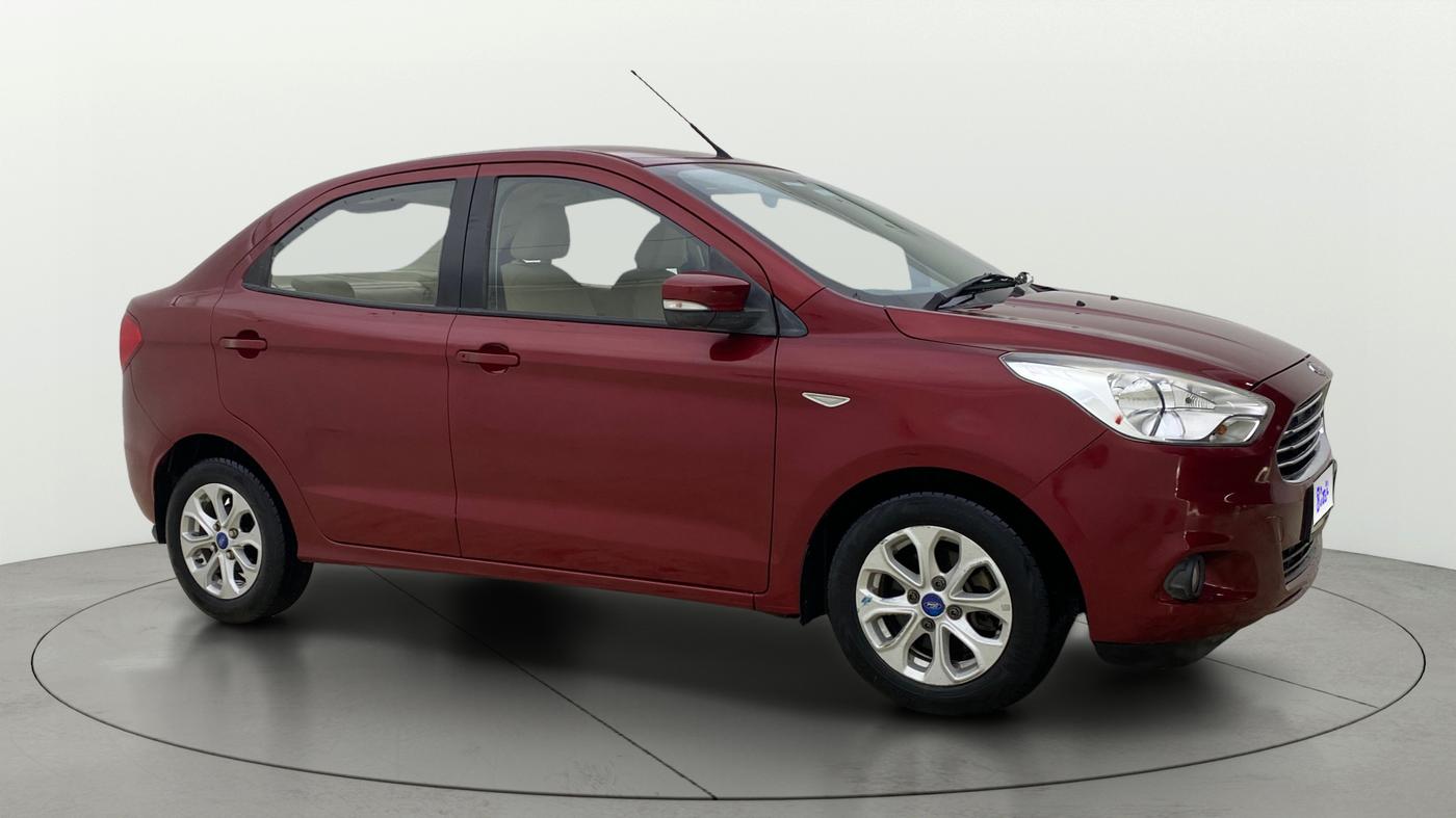 2015 Ford Figo Aspire TITANIUM 1.5 PETROL AT, Petrol, Automatic, 92,467 km, Right Front Diagonal