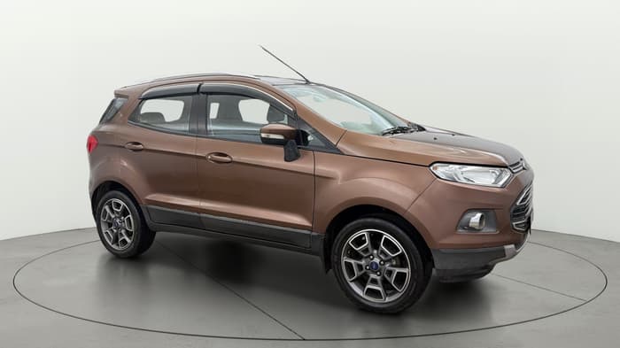2017 Ford Ecosport TITANIUM+ 1.0L ECOBOOST, Petrol, Manual, 1,05,309 km, Right Front Diagonal