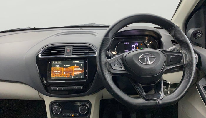 2023 Tata Tiago XZ PLUS CNG, CNG, Manual, 56,375 km, Steering Wheel Close Up