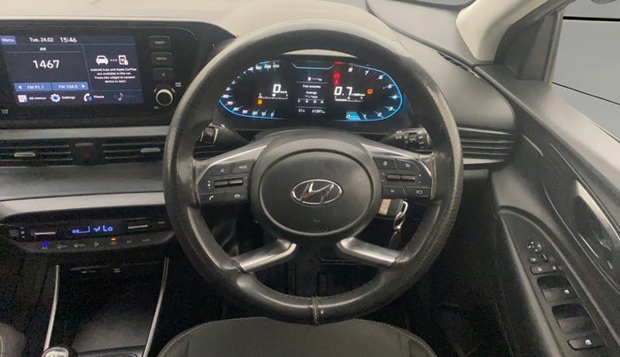 2022 Hyundai NEW I20 SPORTZ 1.2 MT, Petrol, Manual, 61,273 km, Steering Wheel Close Up
