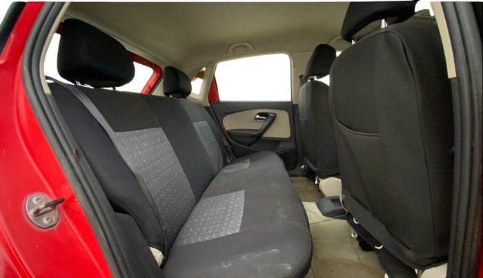 2013 Volkswagen Polo COMFORTLINE 1.2L PETROL, Petrol, Manual, 1,14,886 km, Right Side Rear Door Cabin