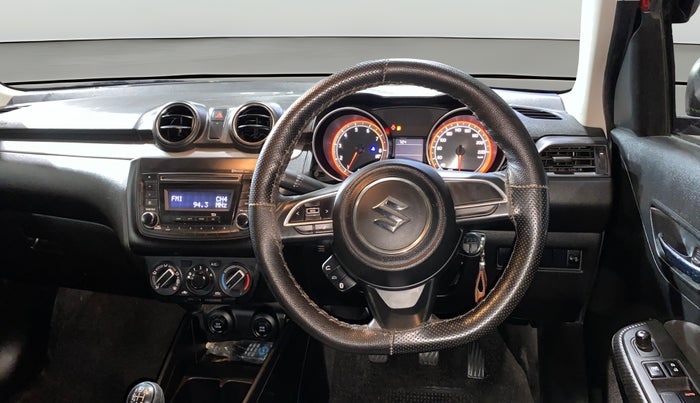 2019 Maruti Swift VXI, Petrol, Manual, 20,580 km, Steering Wheel Close Up