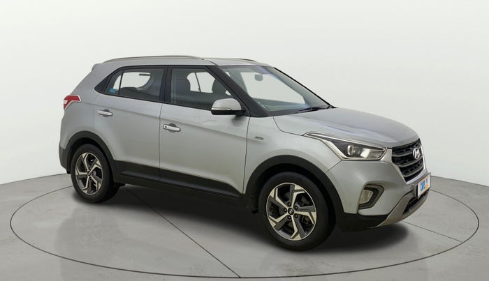 2019 Hyundai Creta SX AT 1.6 PETROL, Petrol, Automatic, 1,01,911 km, Right Front Diagonal