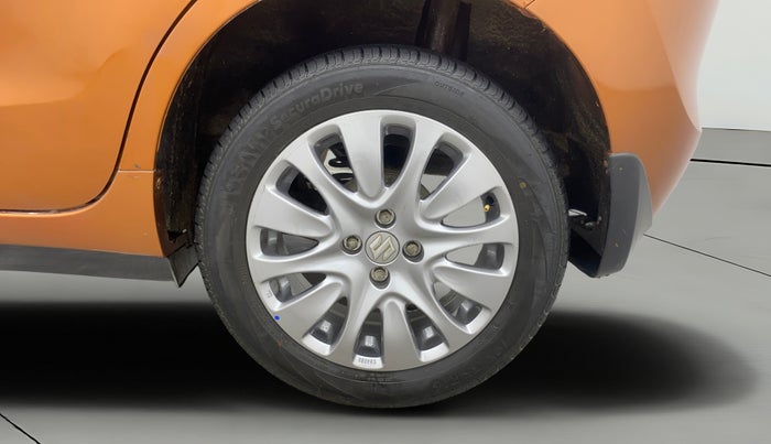 2016 Maruti Baleno ZETA PETROL 1.2, Petrol, Manual, 1,29,573 km, Left Rear Wheel