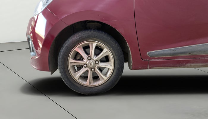 2016 Hyundai Grand i10 ASTA (O) 1.2 KAPPA VTVT, Petrol, Manual, 60,614 km, Left Front Wheel