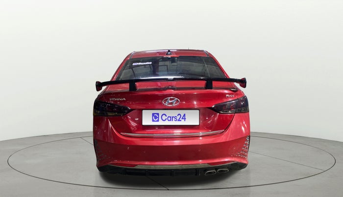 2020 Hyundai Verna SX (O) 1.0 TURBO DCT, Petrol, Automatic, 37,378 km, Back/Rear