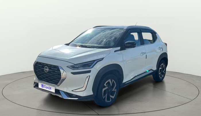 2022 Nissan MAGNITE XV PREMIUM TURBO (O) CVT DUAL TONE, Petrol, Automatic, 28,245 km, Left Front Diagonal