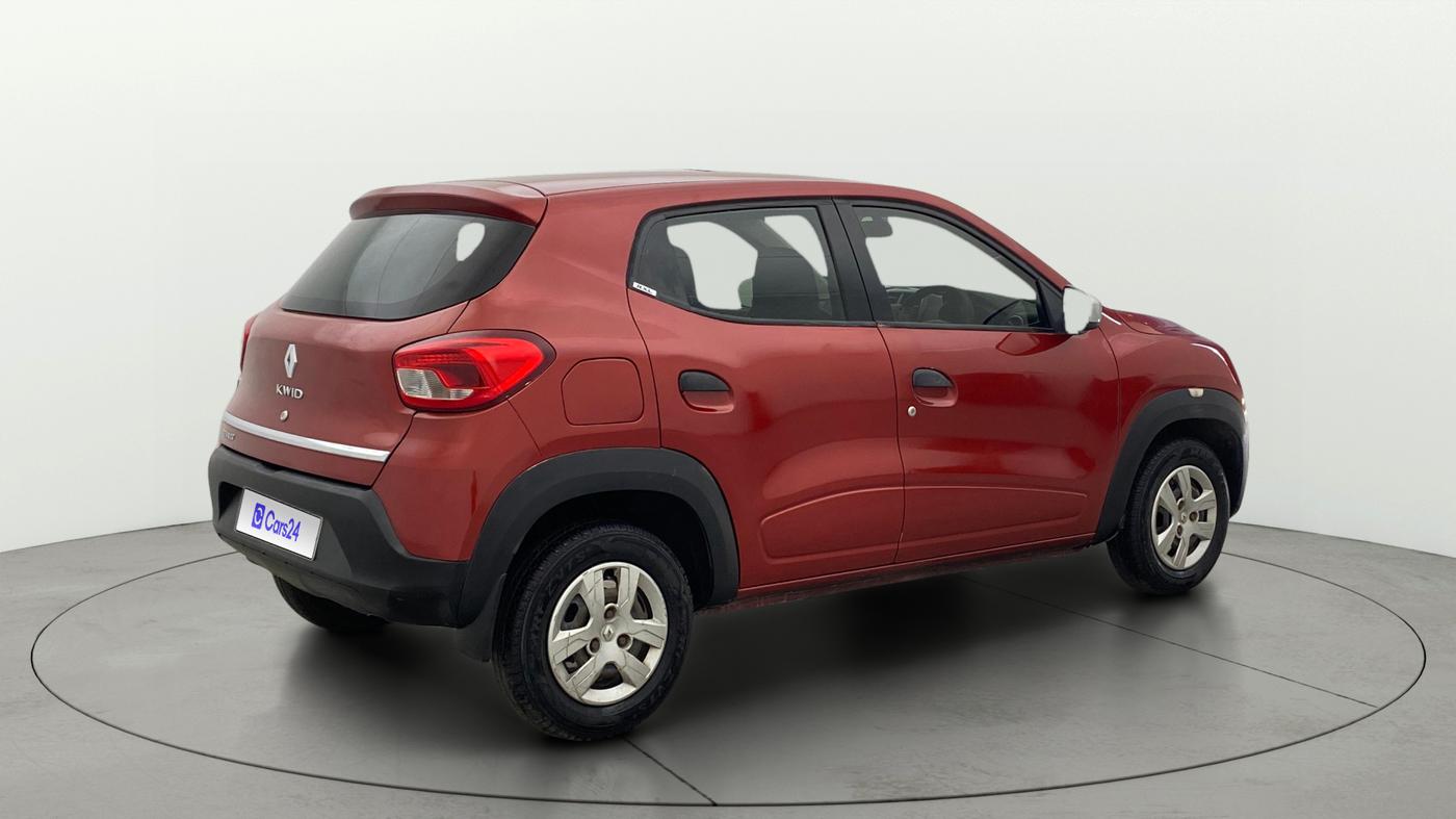 2017 Renault Kwid RXL 1.0, Petrol, Manual, 67,296 km, Right Back Diagonal