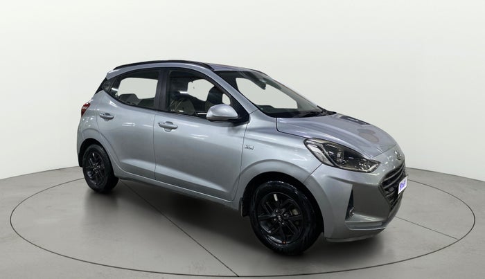 2021 Hyundai GRAND I10 NIOS SPORTZ AMT 1.2 KAPPA VTVT, Petrol, Automatic, 53,321 km, Right Front Diagonal