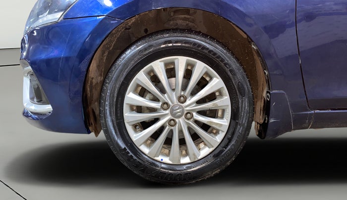 2022 Maruti Ciaz ZETA AT 1.5  SHVS PETROL, Petrol, Automatic, 46,388 km, Left Front Wheel