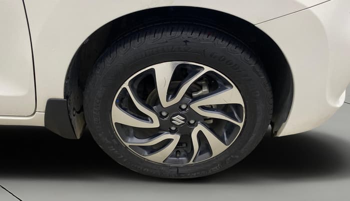 2019 Maruti Baleno ZETA CVT PETROL 1.2, Petrol, Automatic, 57,289 km, Right Front Wheel