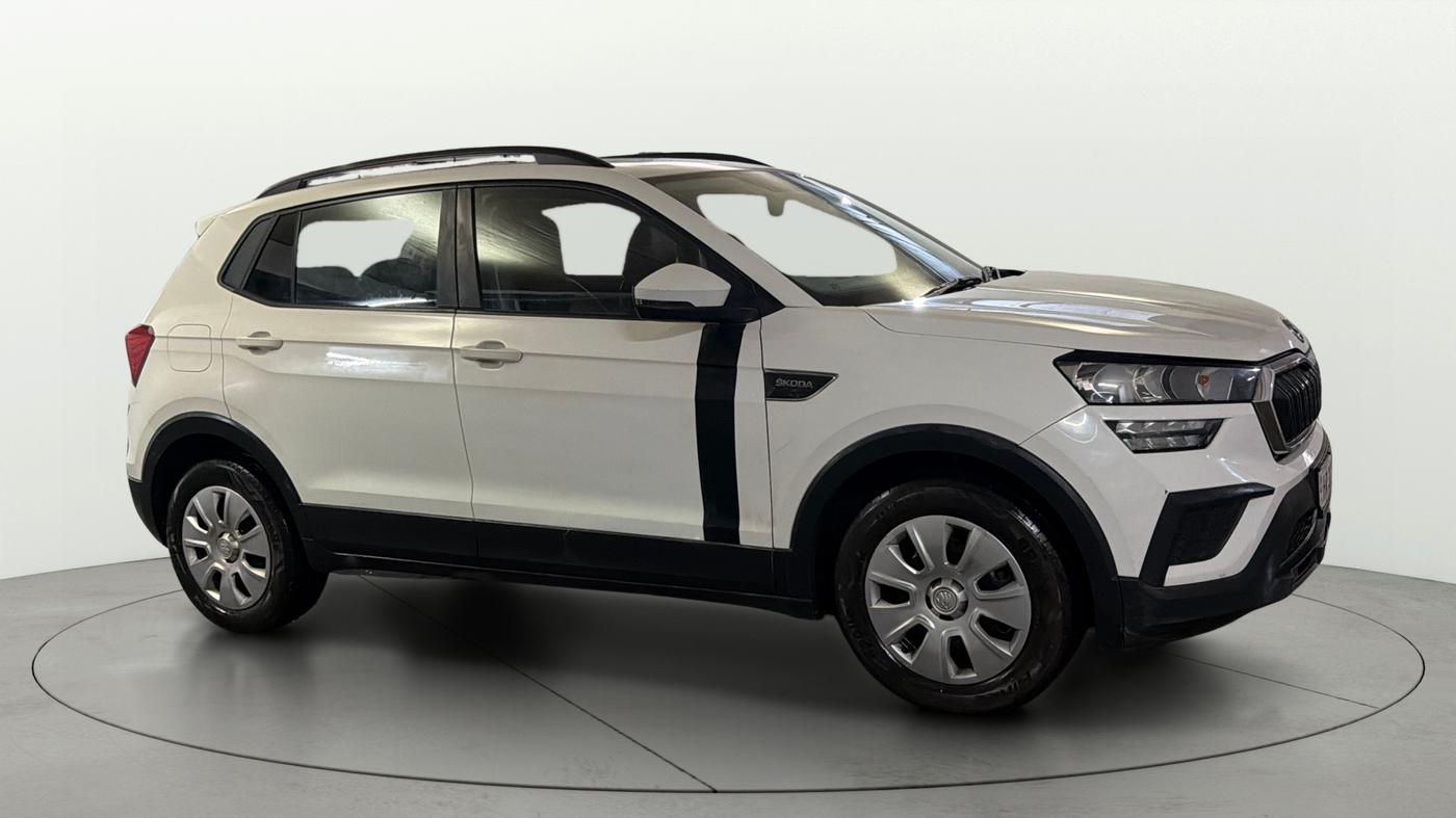 2022 Skoda KUSHAQ ACTIVE 1.0L TSI MT, Petrol, Manual, 48,288 km, Right Front Diagonal