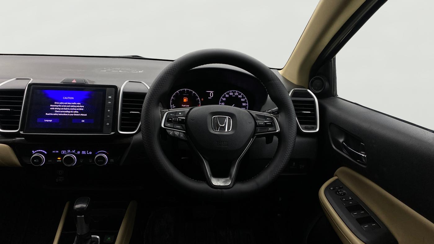 2021 Honda City 1.5L I-VTEC ZX CVT, CNG, Automatic, 77,448 km, Steering Wheel Close Up