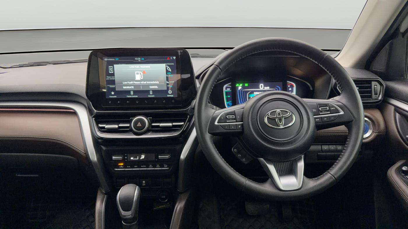 2024 Toyota URBAN CRUISER HYRYDER V HYBRID, Hybrid, Automatic, 30,657 km, Steering Wheel Close Up