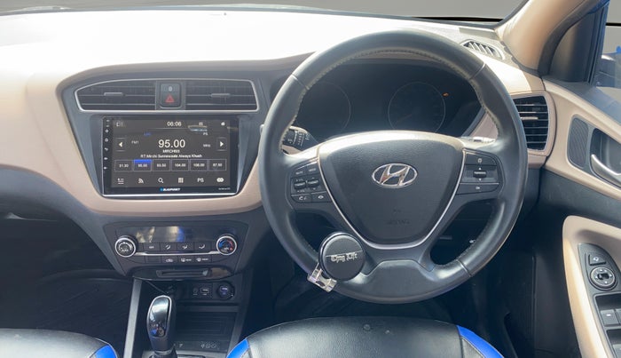 2019 Hyundai Elite i20 ASTA (O) CVT, Petrol, Automatic, 40,041 km, Steering Wheel Close Up