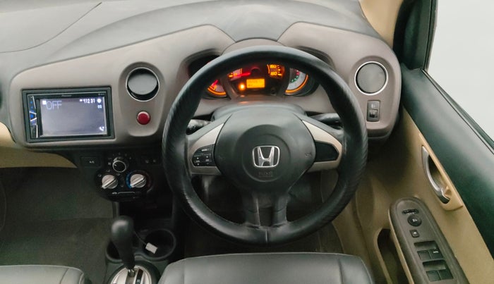 2013 Honda Brio VX AT, Petrol, Automatic, 62,258 km, Steering Wheel Close Up