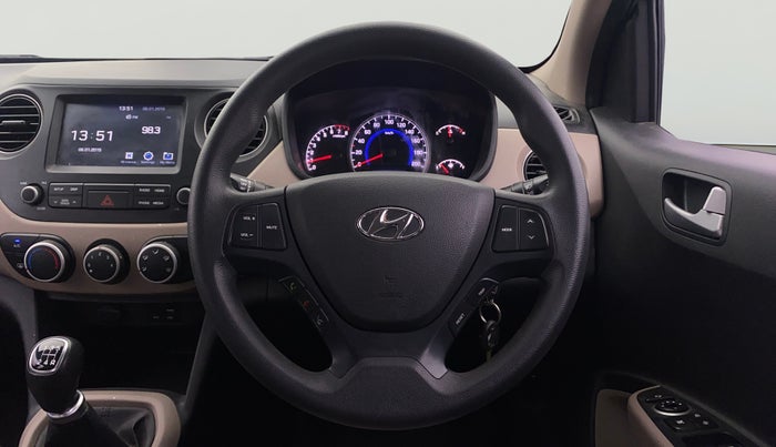 2019 Hyundai Grand i10 SPORTZ 1.2 KAPPA VTVT, Petrol, Manual, 52,441 km, Steering Wheel Close Up