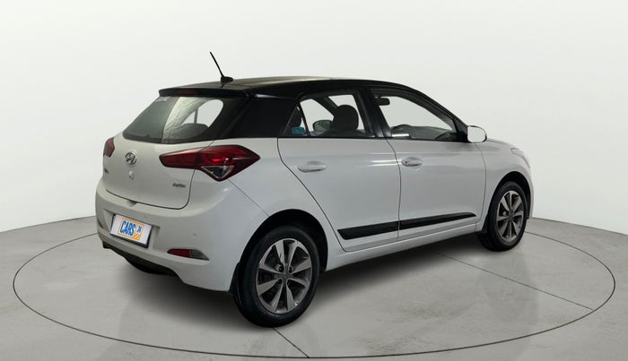 2017 Hyundai Elite i20 ASTA 1.2 DUAL TONE, Petrol, Manual, 53,717 km, Right Back Diagonal