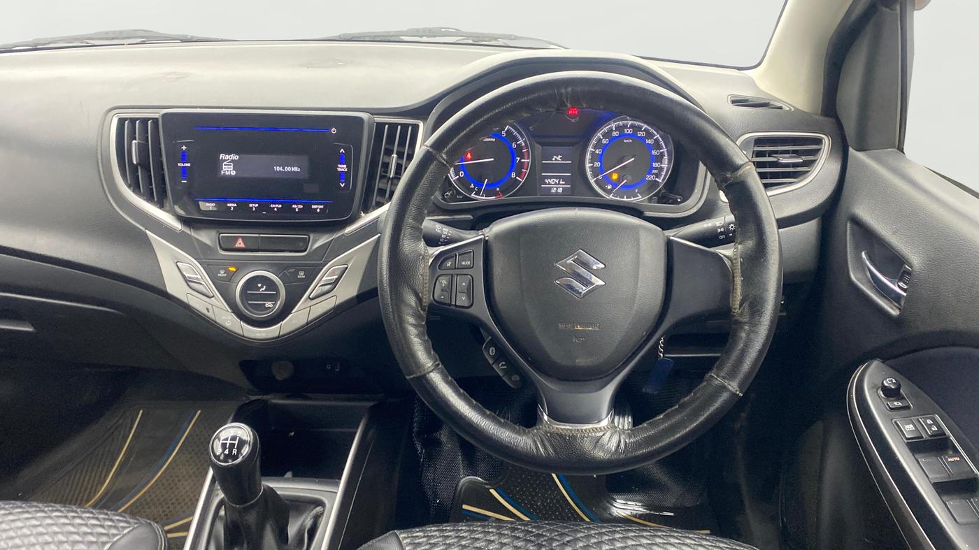 2019 Maruti Baleno DELTA PETROL 1.2, Petrol, Manual, 44,041 km, Steering Wheel Close Up