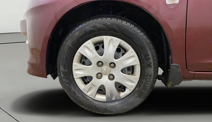 2013 Honda Amaze 1.2L I-VTEC S, Petrol, Manual, 1,17,789 km, Left Front Wheel