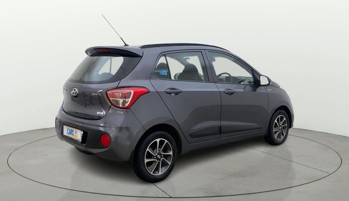 2019 Hyundai Grand i10 SPORTZ AT 1.2 KAPPA VTVT, Petrol, Automatic, 35,896 km, Right Back Diagonal